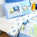 Bedlinen boys pirate theme textile design