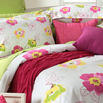 Bedlinen floral Lolita theme textile design