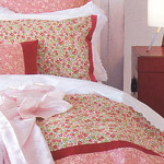 Bedlinen floral Sassy theme textile design