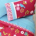 Bedlinen Girls Aurora Aerial Sleepy Kids textile design