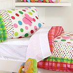 Bedlinen Girls Flutterby textile design